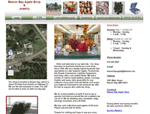 Tablet Screenshot of beaverbayagateshop.com